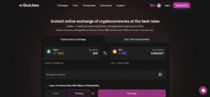 Plataforma de Quickex, cientos de pares sin cuentas – Exchanges de Criptomonedas Sin KYC