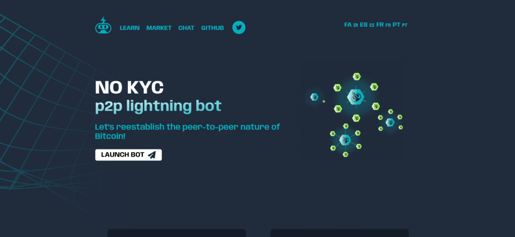  lnp2pBot — Lightning-бот в Telegram для P2P торговли Bitcoin, лучшие криптобиржи без KYC