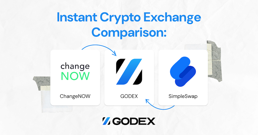 ChangeNOW vs SimpleSwap vs Godex: 2026 Comparison