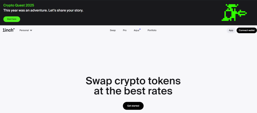 inch - Web-Based DEX Aggregator