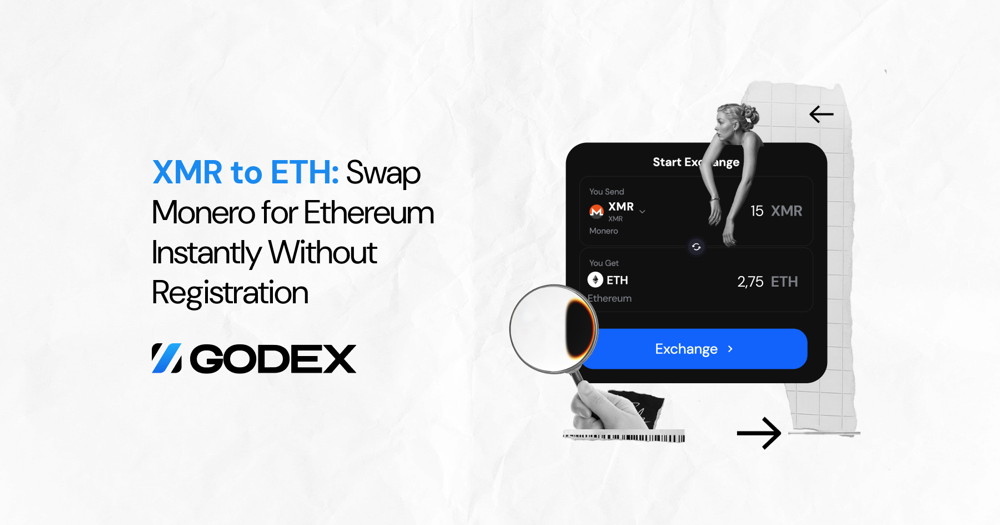 XMR to ETH: Swap Monero for Ethereum Instantly Without Registration