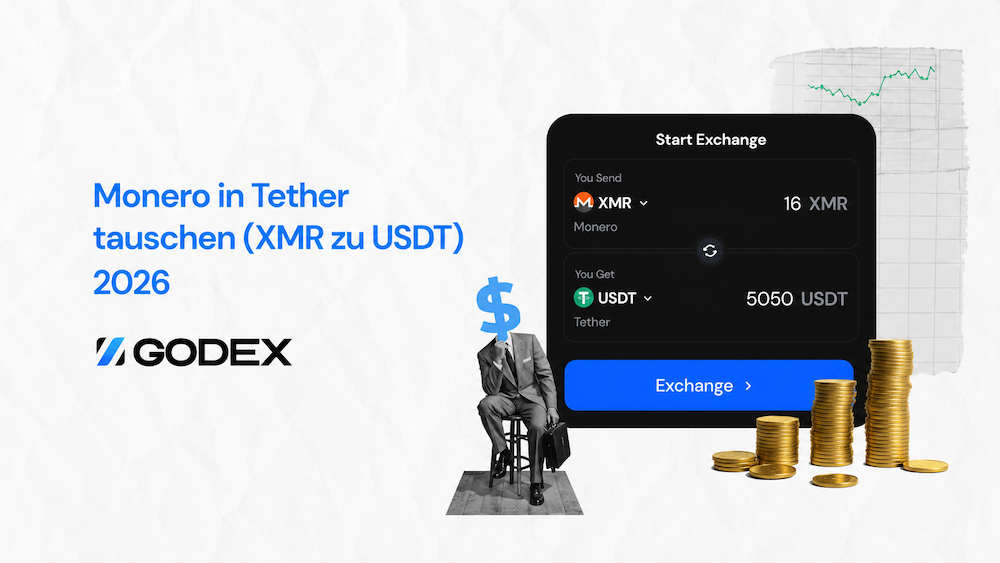 Monero in Tether tauschen (XMR zu USDT) 2026