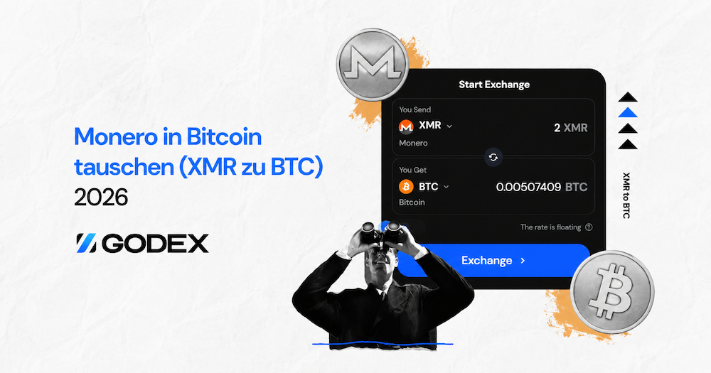 Monero in Bitcoin tauschen (XMR zu BTC) 2026